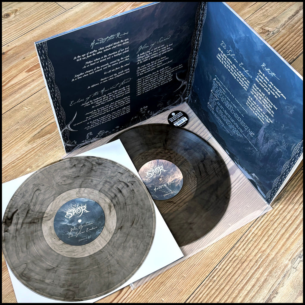 SAOR: Amidst the Ruins double LP (2 x clear marbled vinyl, epic 2025 opus from Scottish folk black metallers) *new*