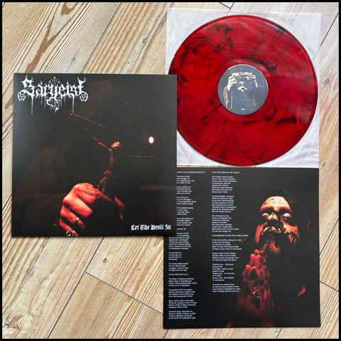 SARGEIST: Let the Devil In LP (bloodred / black marble 180g vinyl + poster, premier Finnish BM) (Copy)