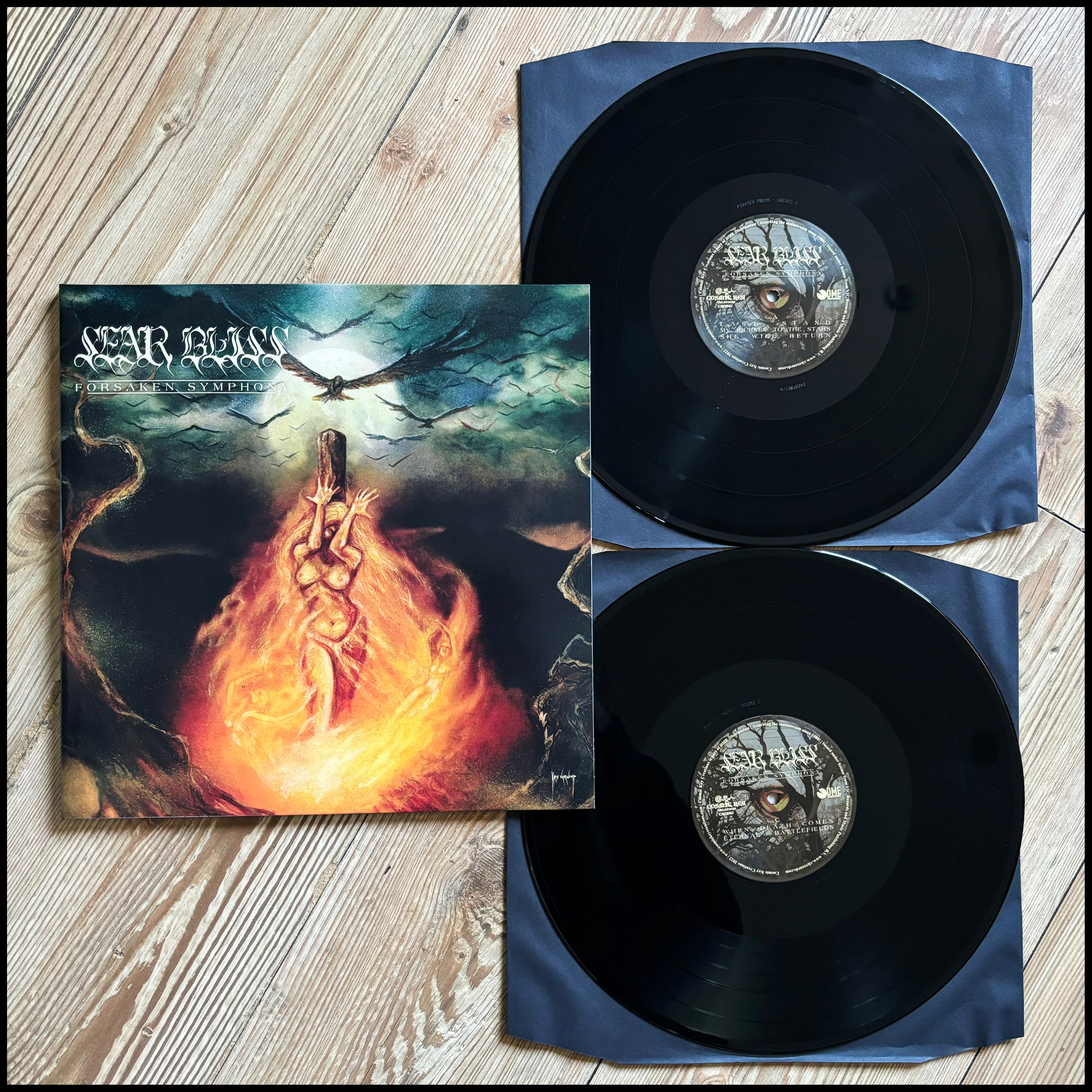 SEAR BLISS: Forsaken Symphony double LP (2 x vinyl, printed inner sleeve, Hungary's celebrated atmospheric black metal band) *new*