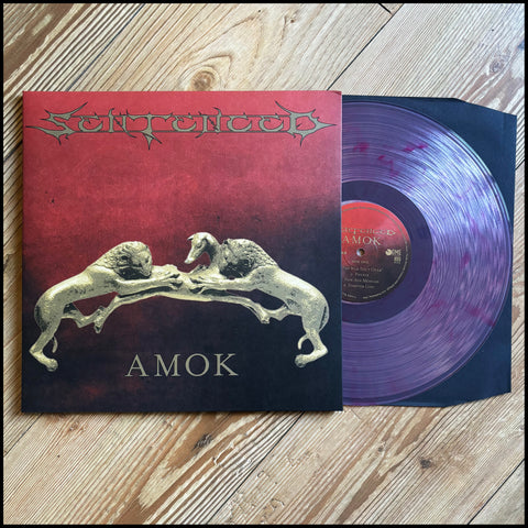 SENTENCED: Amok LP (red smoke vinyl, gatefold sleeve, Finnish doom metal masterpiece from 1995)