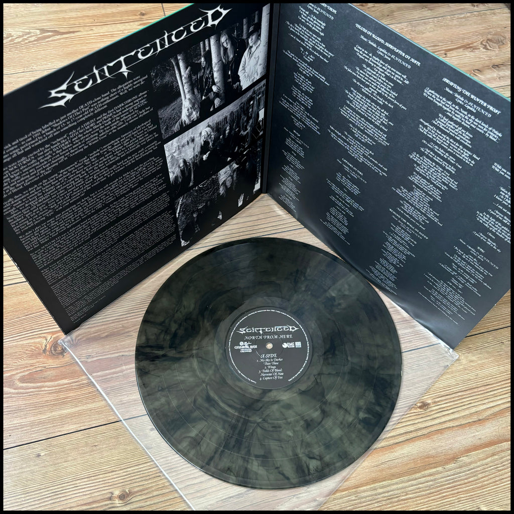 SENTENCED: North from Here LP (black smoke vinyl, gatefold sleeve, Finnish doom metal masterpiece from 1993) *new*
