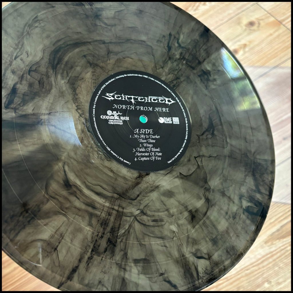 SENTENCED: North from Here LP (black smoke vinyl, gatefold sleeve, Finnish doom metal masterpiece from 1993) *new*