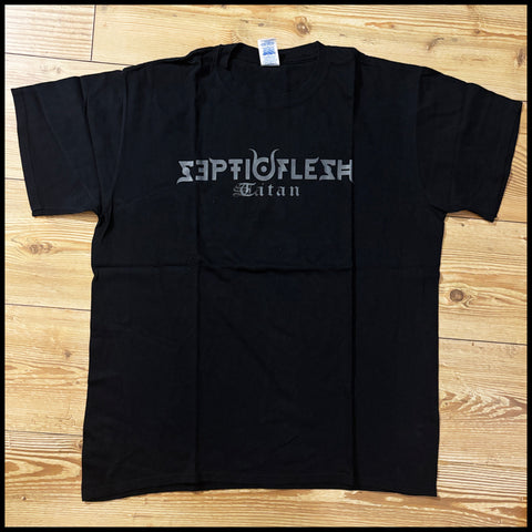 SEPTICFLESH: TITAN/SATAN shirt *preowned/ex-display/collectible, excellent condition* size L