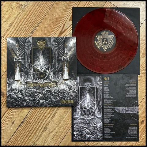 SERPENT'S OATH: Revelation LP (Marduk-esque black metal, black and diehard red vinyl, ltd 100)