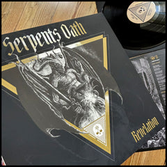 SERPENT'S OATH: Revelation LP (Marduk-esque black metal, black and diehard red vinyl, ltd 100)