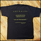 SHIBALBA: official NEKROLOGIE SINISTRAE shirt *preowned/ex-display/collectible, excellent condition* size L