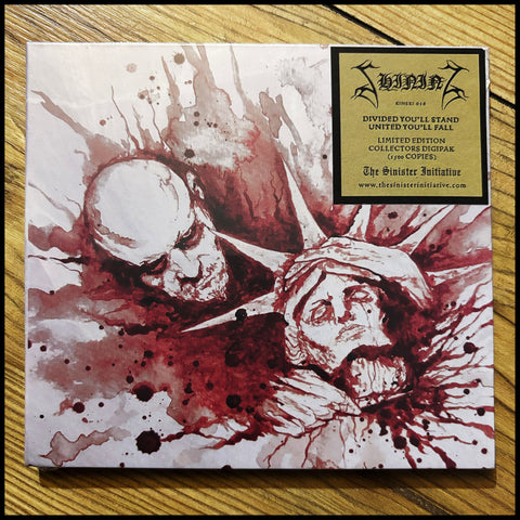 SHINING: DIVIDED YOU'LL STAND & UNITED YOU'LL FALL CD digipak