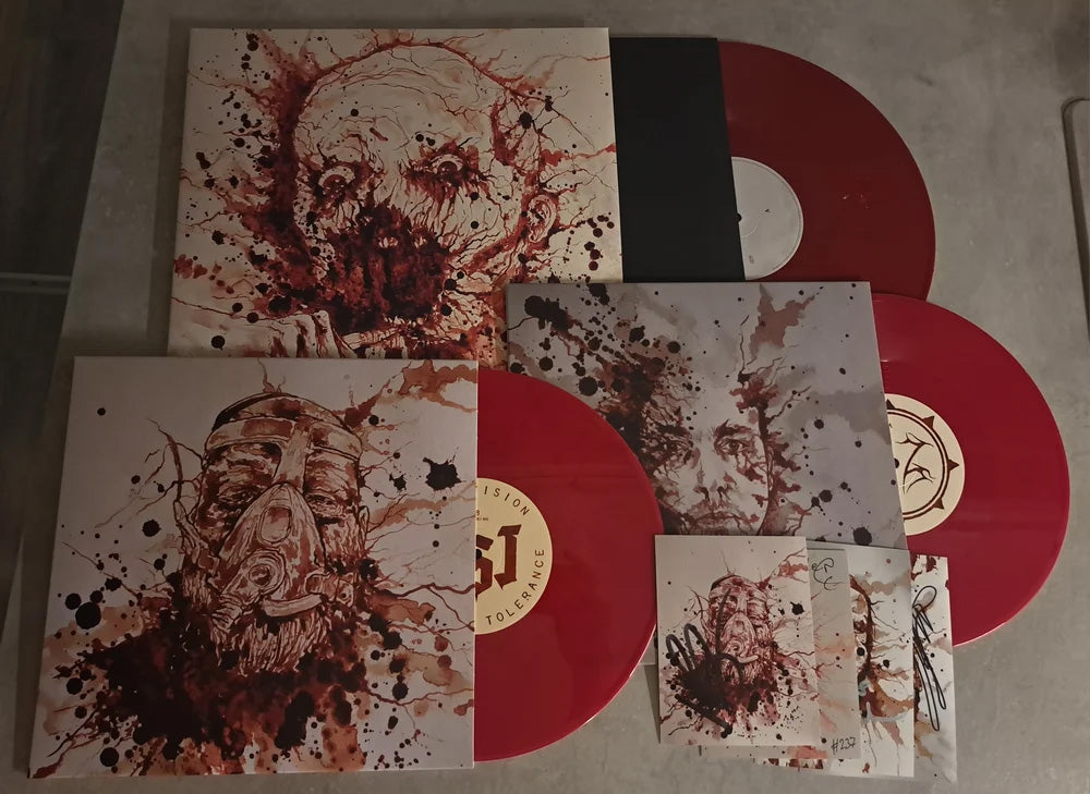 MOVING SALE: SHINING: Long Live the Enemy LP limited boxset (4 exclusive coloured vinyl, 3 signed photos, CD + posters, stickers, numbered in blood) *new*