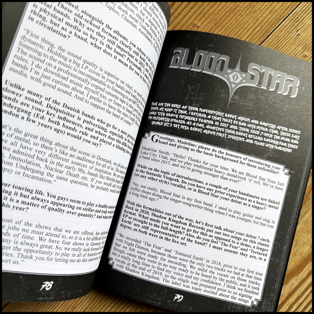 SHRIEKS FROM THE ABYSS Collection 2: Issues 4, 5 & 6 fanzine book [black/death/speed/war metal]