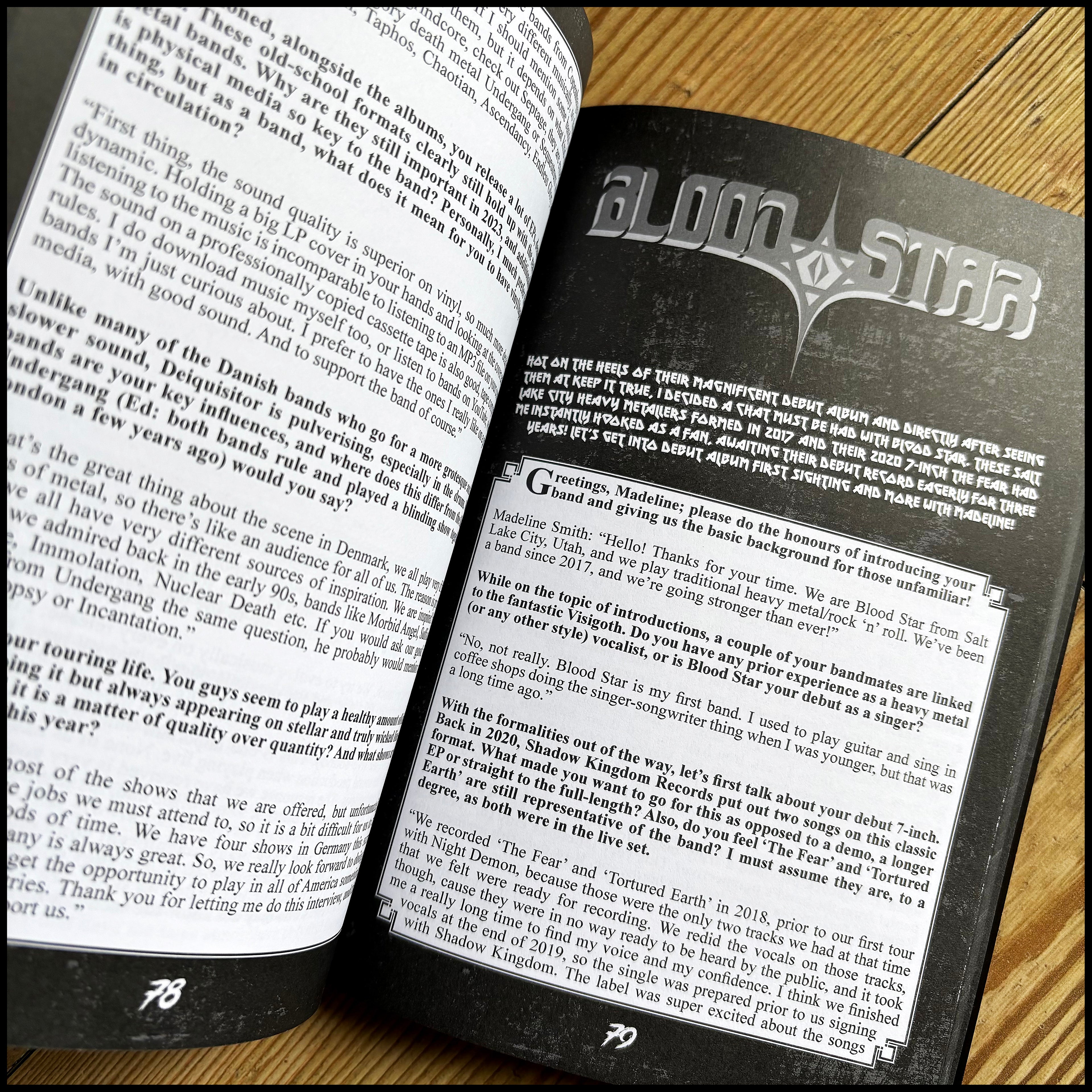 SHRIEKS FROM THE ABYSS Collection 2: Issues 4, 5 & 6 fanzine book [black/death/speed/war metal]