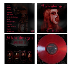 SIEBENBÜRGEN: Grimjaur LP (melodic black metal album from 1998, red vinyl)