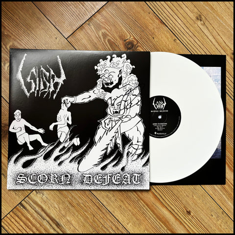 SIGH: Scorn Defeat LP (180g white vinyl) *signed by Mirai*