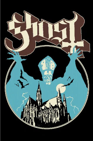 GHOST: OPUS EPONYMOUS large flag / textile poster