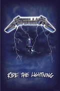 METALLICA: official RIDE THE LIGHTNING large flag / textile poster