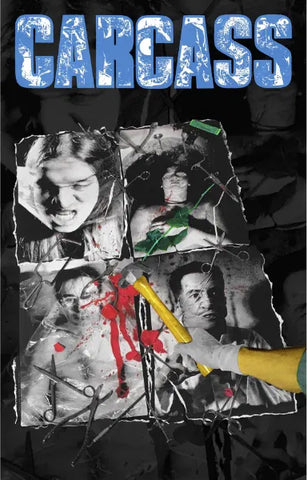 CARCASS - NECROTICISM large flag / textile poster