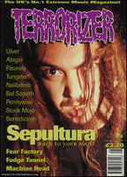 TERRORIZER magazine sale (early issues, 1-50) *rare*