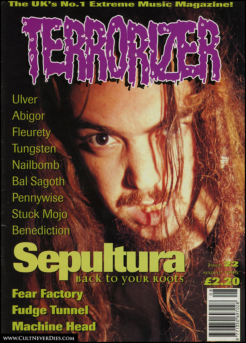 TERRORIZER magazine sale (early issues, 1-50) *rare*