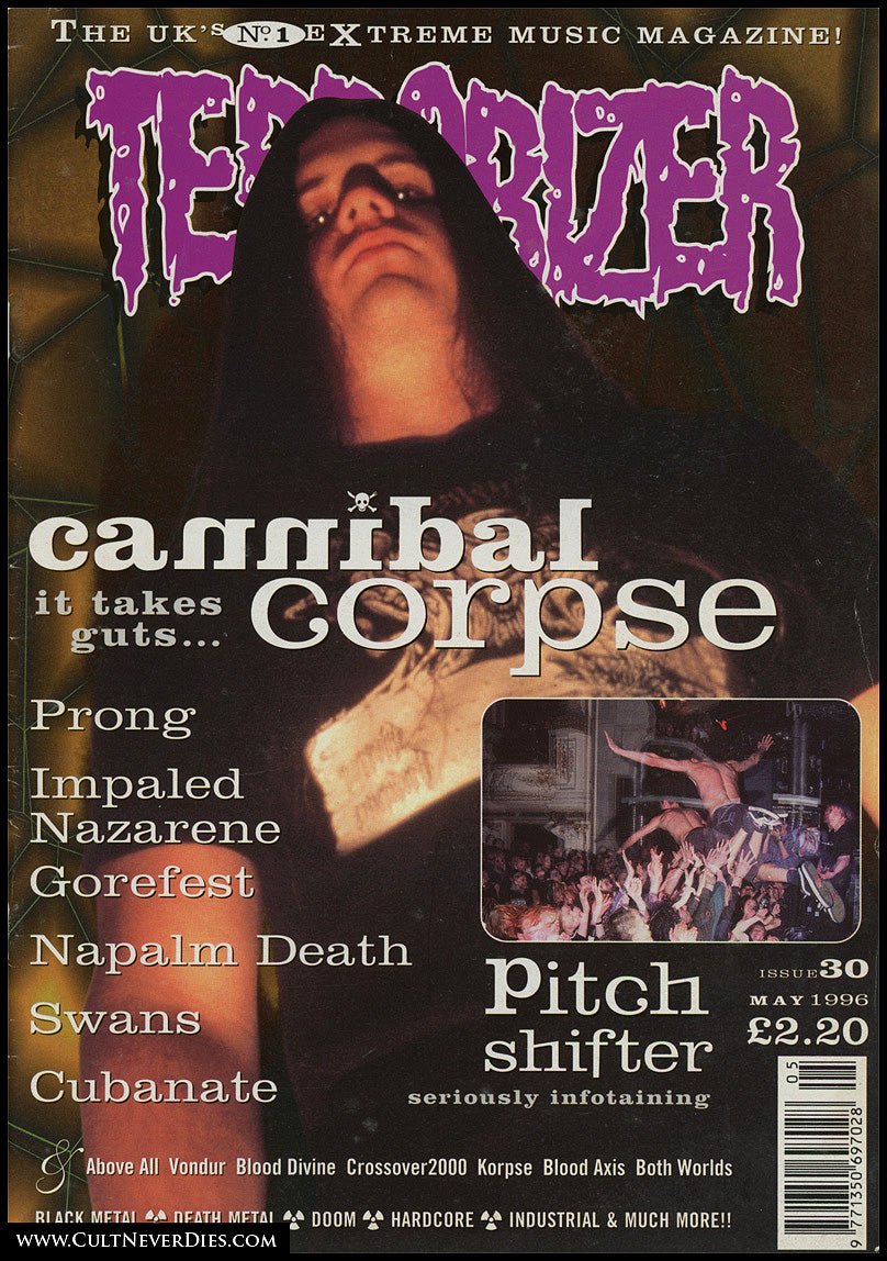 TERRORIZER magazine sale (early issues, 1-50) *rare*