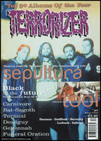 TERRORIZER magazine sale (early issues, 1-50) *rare*