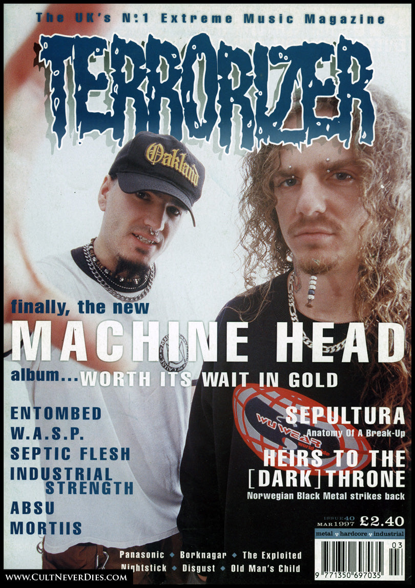 TERRORIZER magazine sale (early issues, 1-50) *rare*