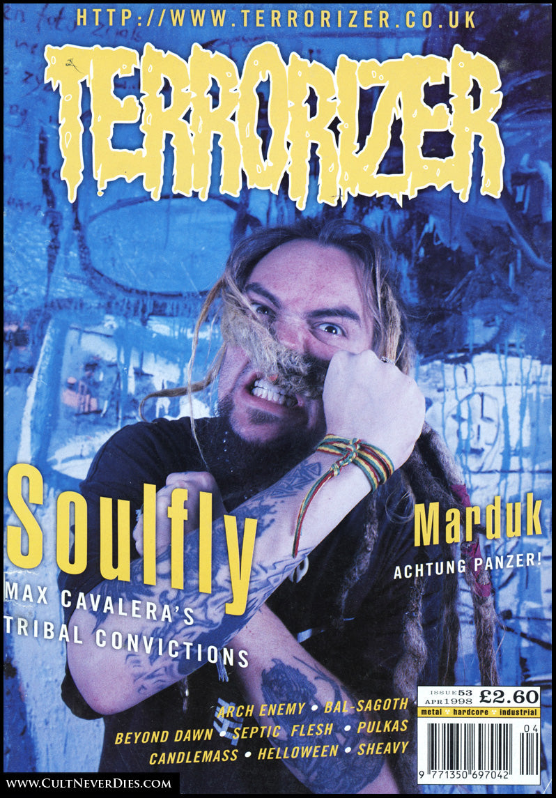 MOVING SALE: TERRORIZER magazine £1 per copy! (early issues, 51