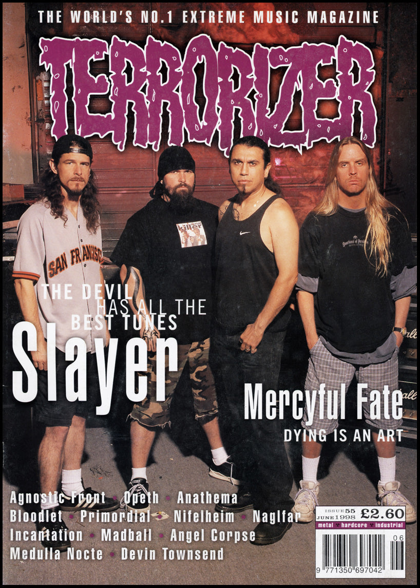 MOVING SALE: TERRORIZER magazine £1 per copy!    (early issues, 51-100)