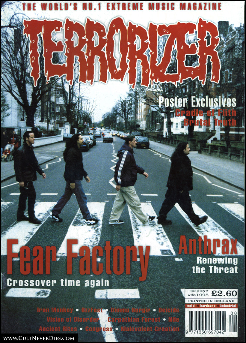 MOVING SALE: TERRORIZER magazine £1 per copy!    (early issues, 51-100)