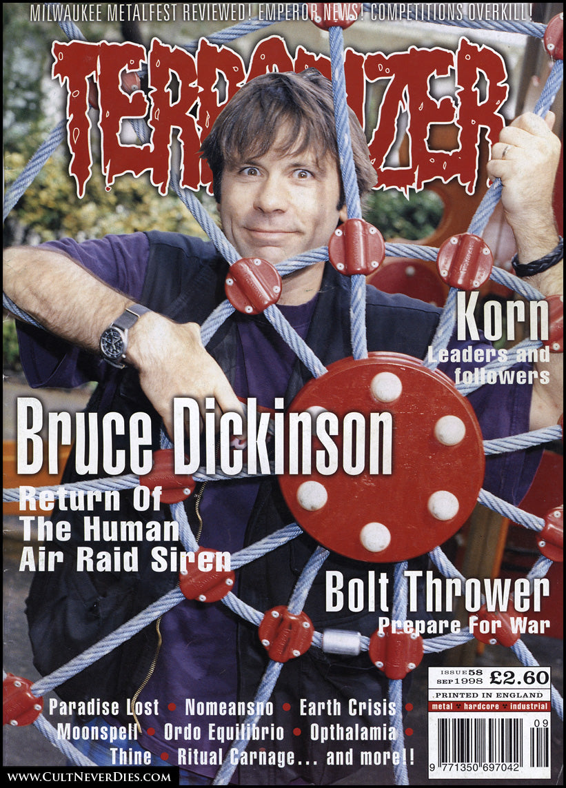 MOVING SALE: TERRORIZER magazine £1 per copy!    (early issues, 51-100)
