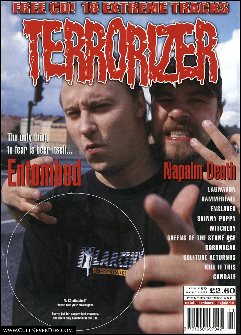 MOVING SALE: TERRORIZER magazine £1 per copy!    (early issues, 51-100)