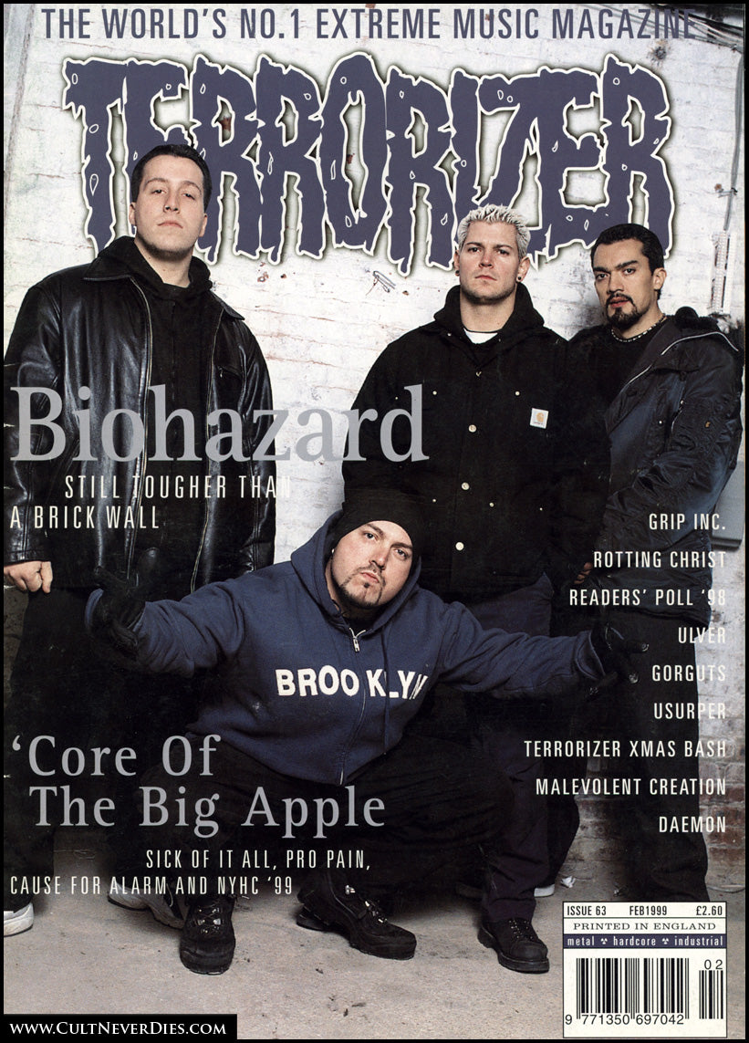 MOVING SALE: TERRORIZER magazine £1 per copy!    (early issues, 51-100)