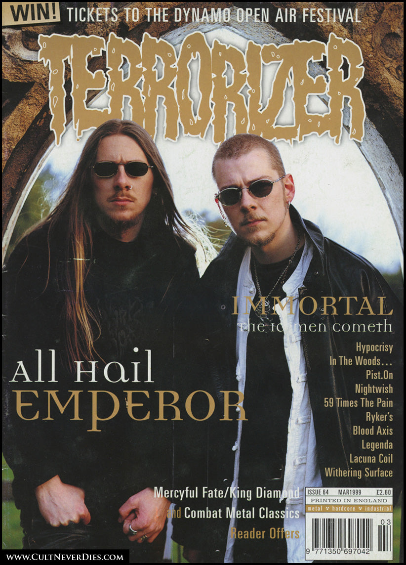 MOVING SALE: TERRORIZER magazine £1 per copy!    (early issues, 51-100)