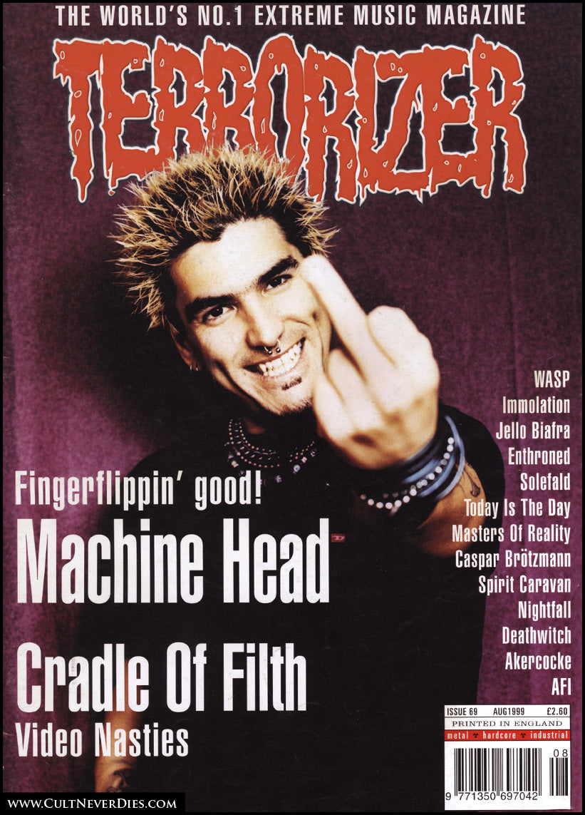 MOVING SALE: TERRORIZER magazine £1 per copy!    (early issues, 51-100)