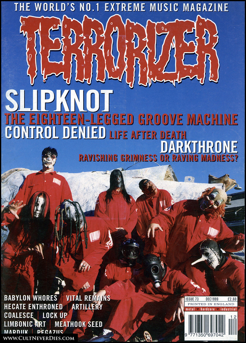 MOVING SALE: TERRORIZER magazine £1 per copy!    (early issues, 51-100)
