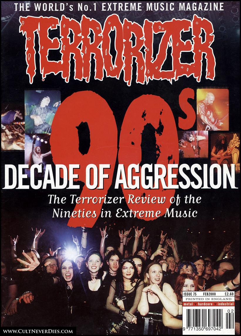 MOVING SALE: TERRORIZER magazine £1 per copy!    (early issues, 51-100)