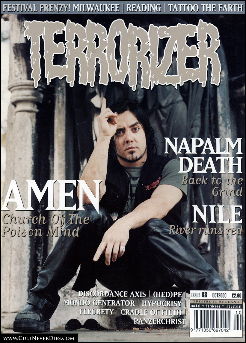 MOVING SALE: TERRORIZER magazine £1 per copy!    (early issues, 51-100)