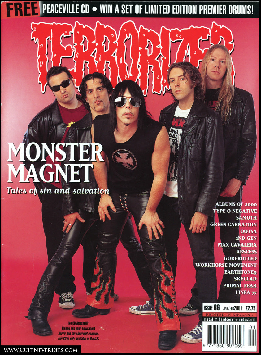 MOVING SALE: TERRORIZER magazine £1 per copy!    (early issues, 51-100)