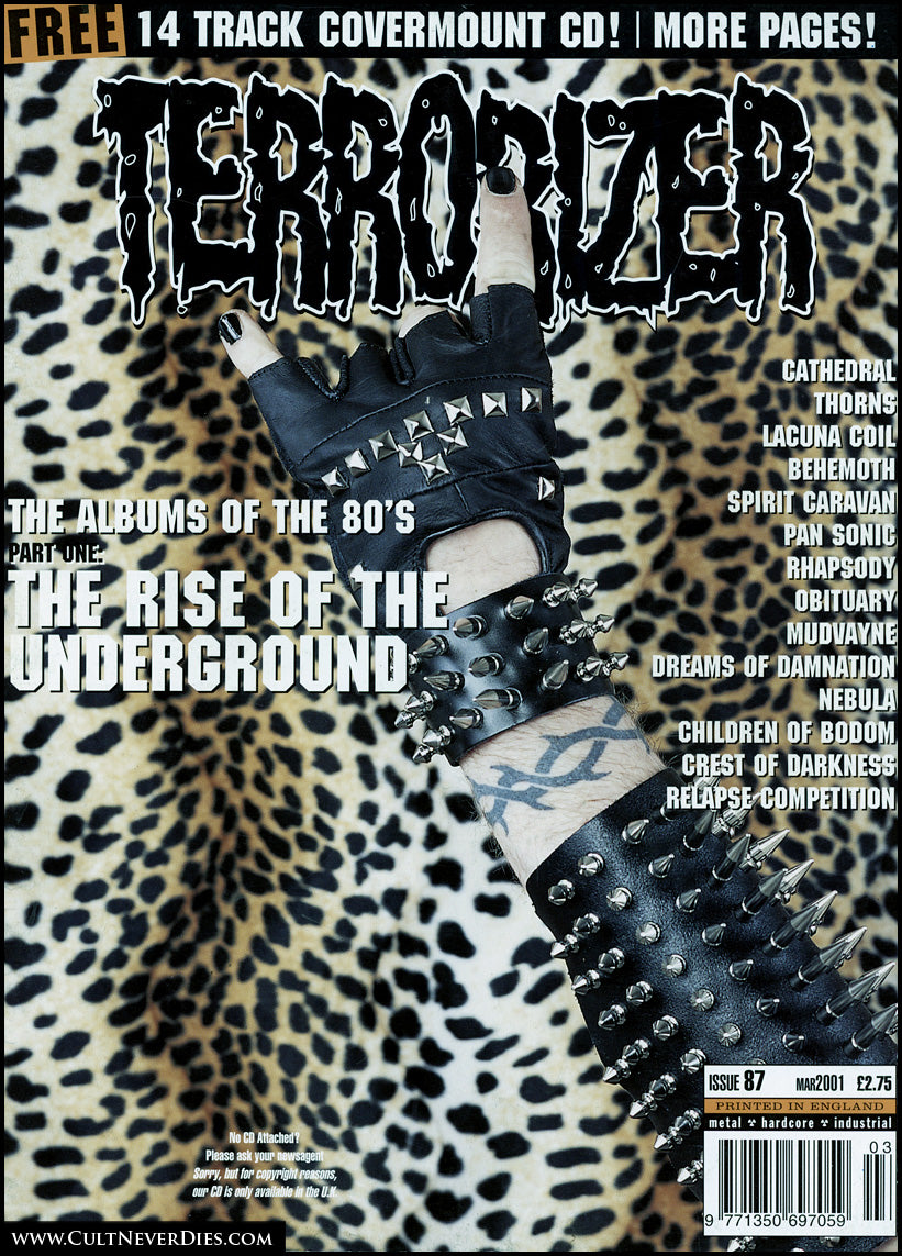 MOVING SALE: TERRORIZER magazine £1 per copy!    (early issues, 51-100)