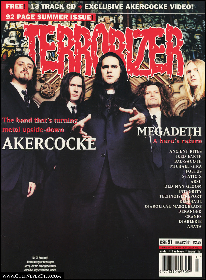 MOVING SALE: TERRORIZER magazine £1 per copy!    (early issues, 51-100)