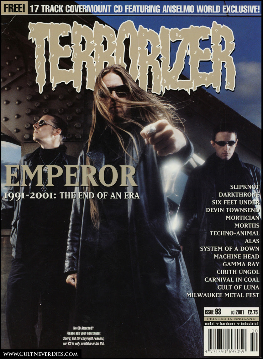 MOVING SALE: TERRORIZER magazine £1 per copy!    (early issues, 51-100)