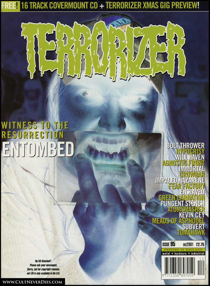 MOVING SALE: TERRORIZER magazine £1 per copy!    (early issues, 51-100)