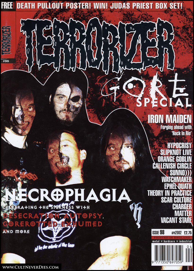 MOVING SALE: TERRORIZER magazine £1 per copy!    (early issues, 51-100)