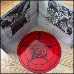 THE BLACK: Black Blood LP (gatefold, ltd. red vinyl, silkscreen, Swedish black metal feat. Jon from Dissection)