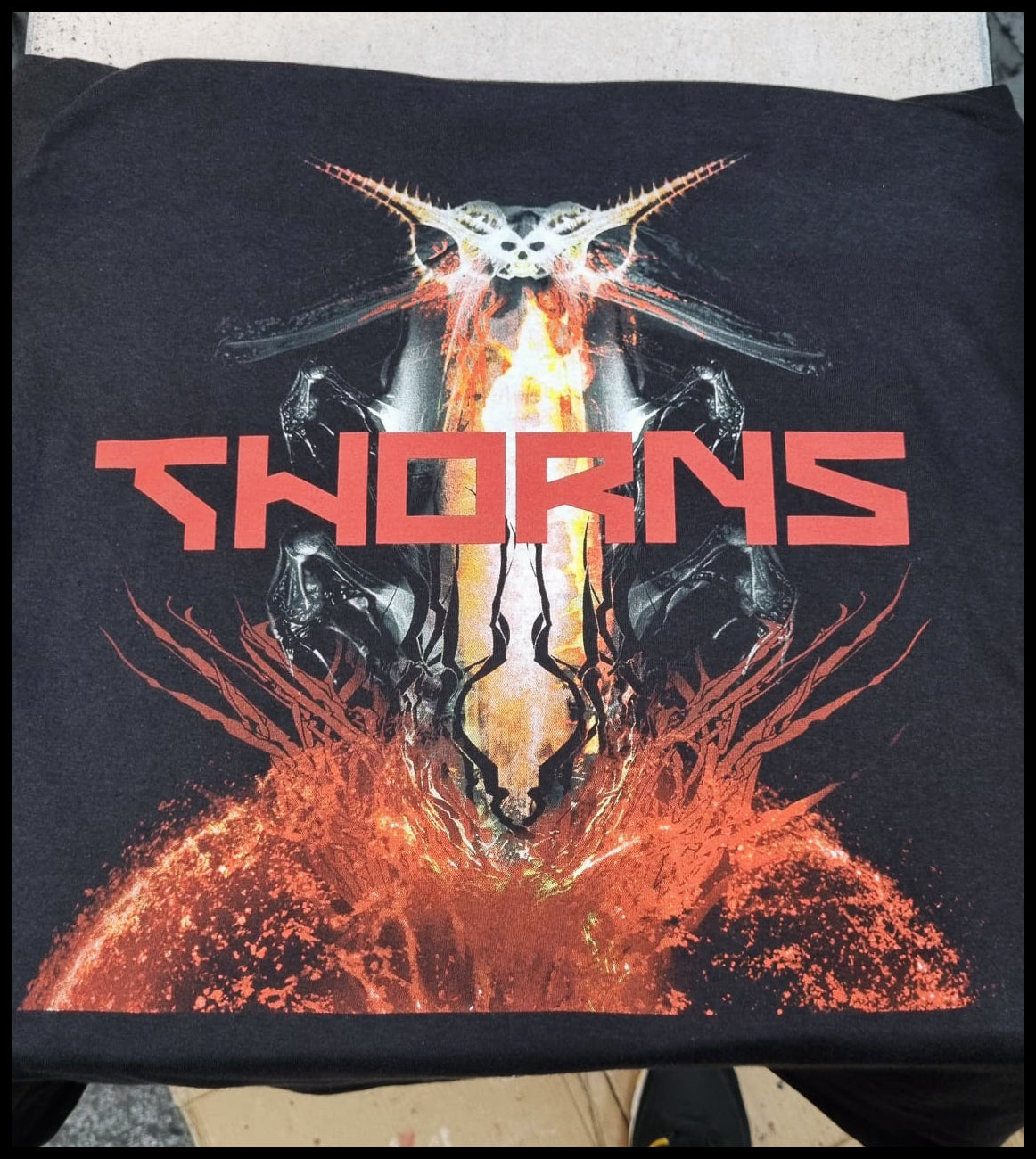 THORNS: official VORTEX / INTERFACE TO GOD shirt