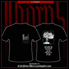 THORNS: 'Ærie Descent' shirt (demo-themed shirt featuring art by Snorre Ruch)