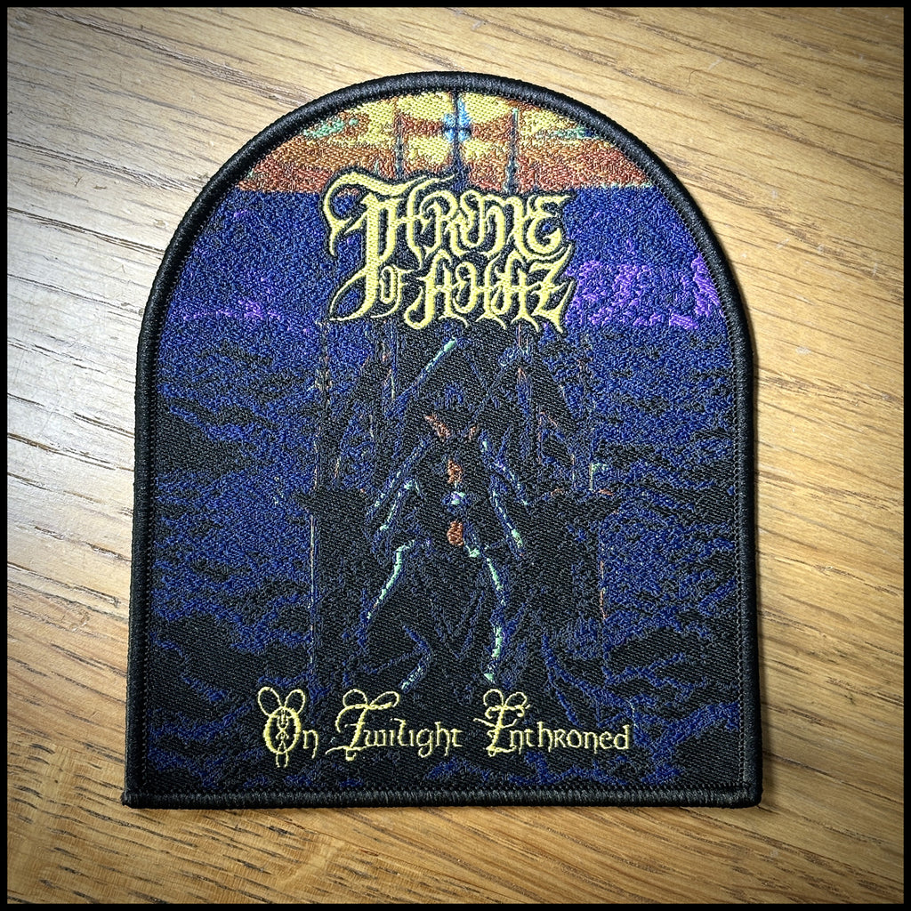 THRONE OF AHAZ: official deluxe/limited ON TWILIGHT ENTHRONED patch