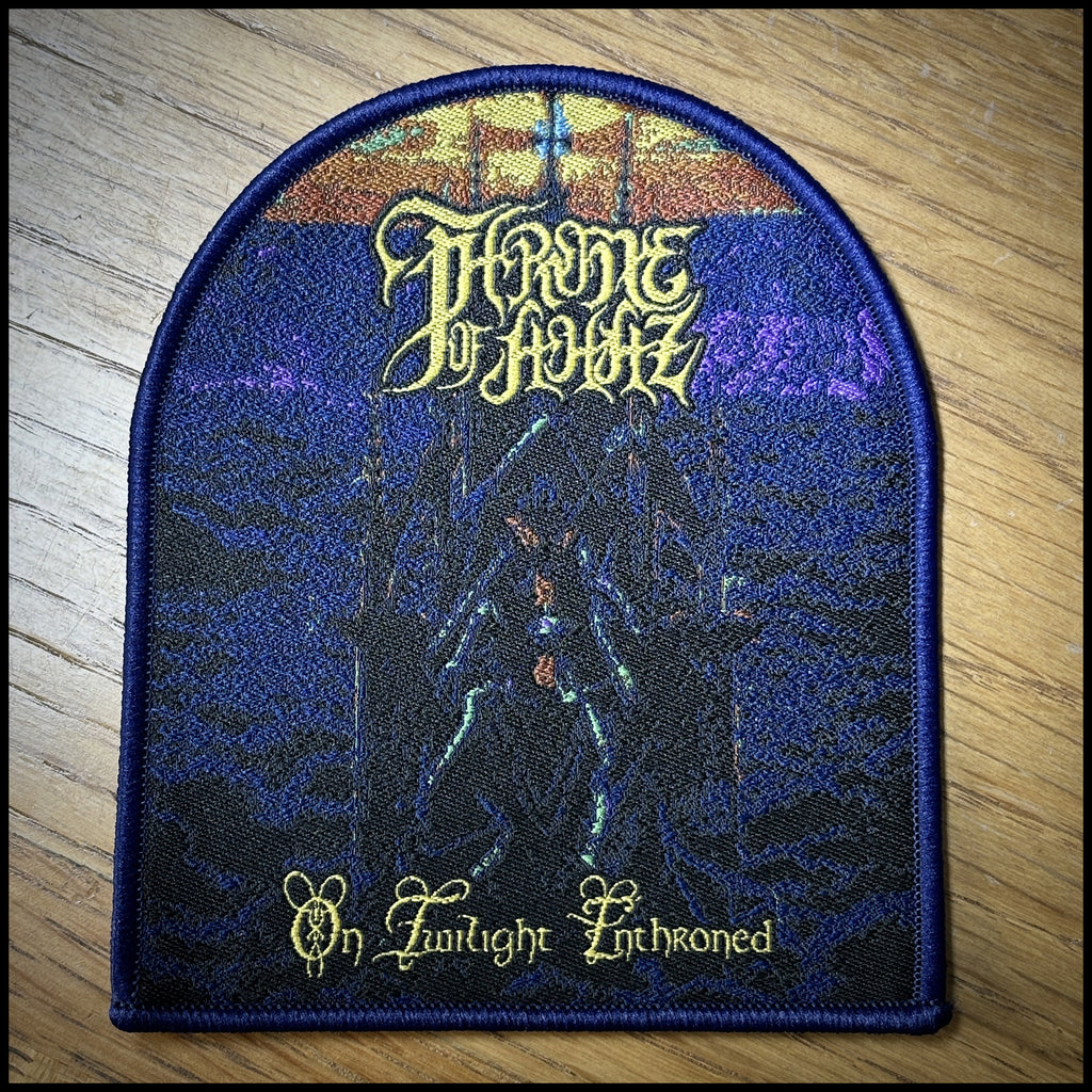 THRONE OF AHAZ: official deluxe/limited ON TWILIGHT ENTHRONED patch