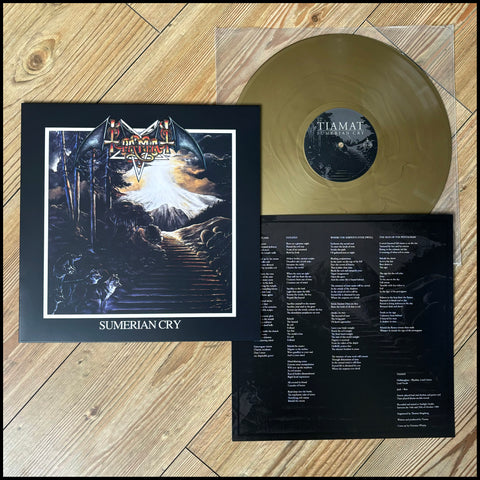TIAMAT: Sumerian Cry LP (1990 classic on gold vinyl, limited)