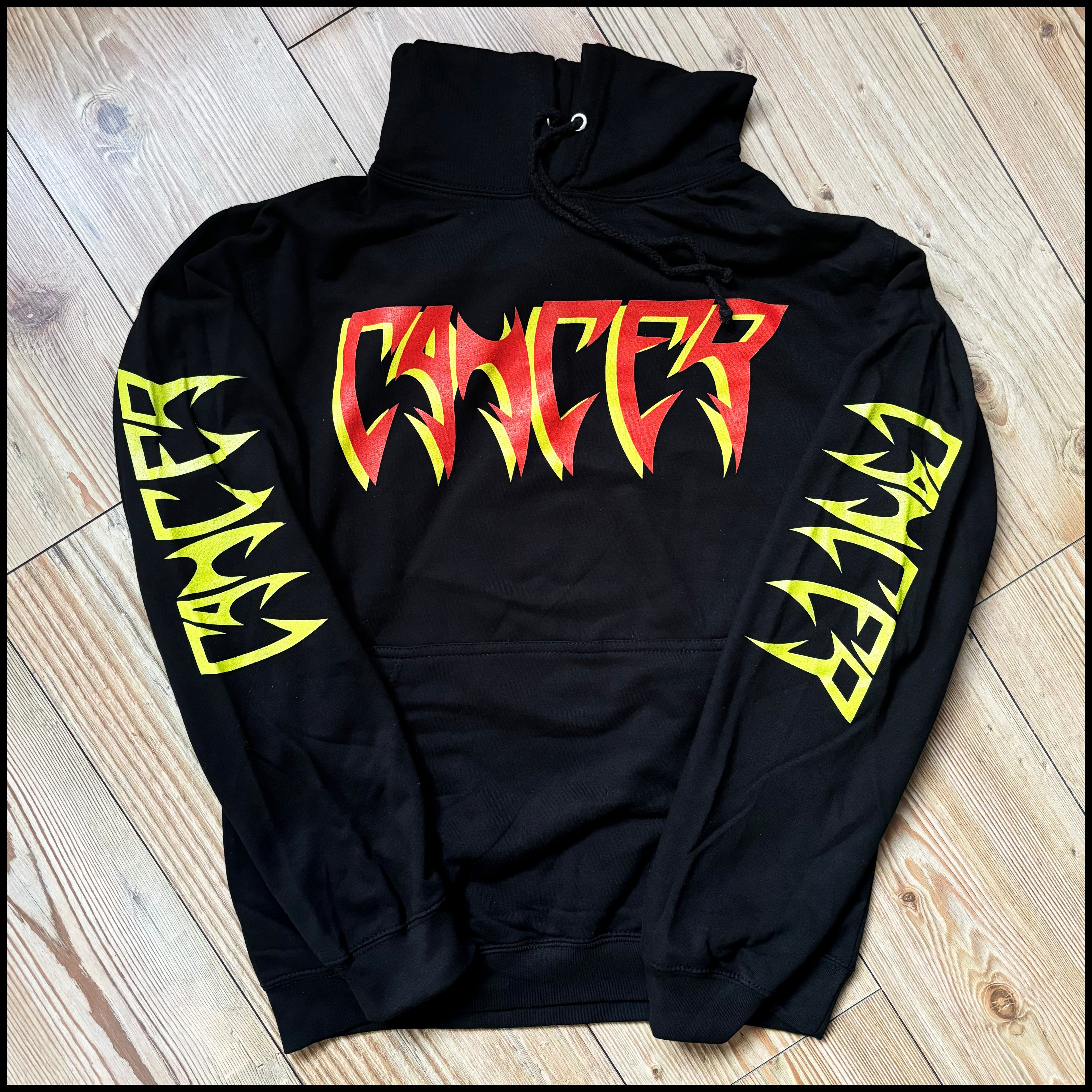 MOVING SALE: official CANCER: TO THE GORY END pullover hoodie (size S)