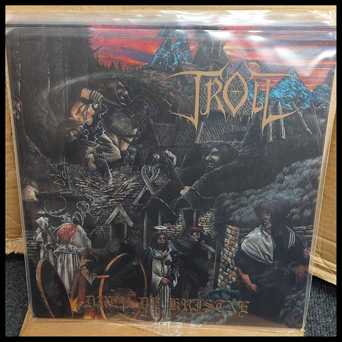 TROLL: Drep De Kristne LP (gold vinyl, printed inner)