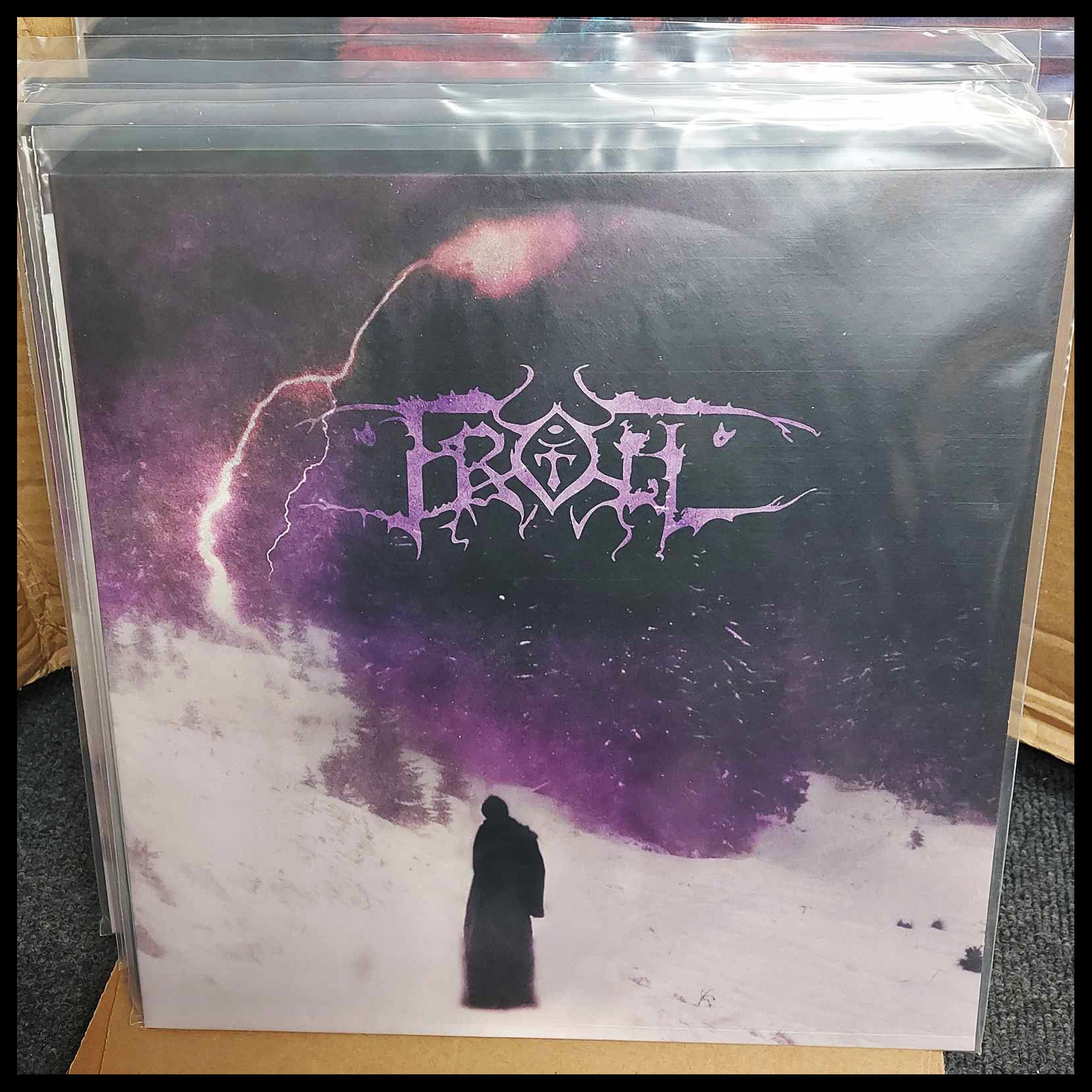 TROLL: Trollstorm Over Nidingjuv LP (black vinyl, printed inner) *new*